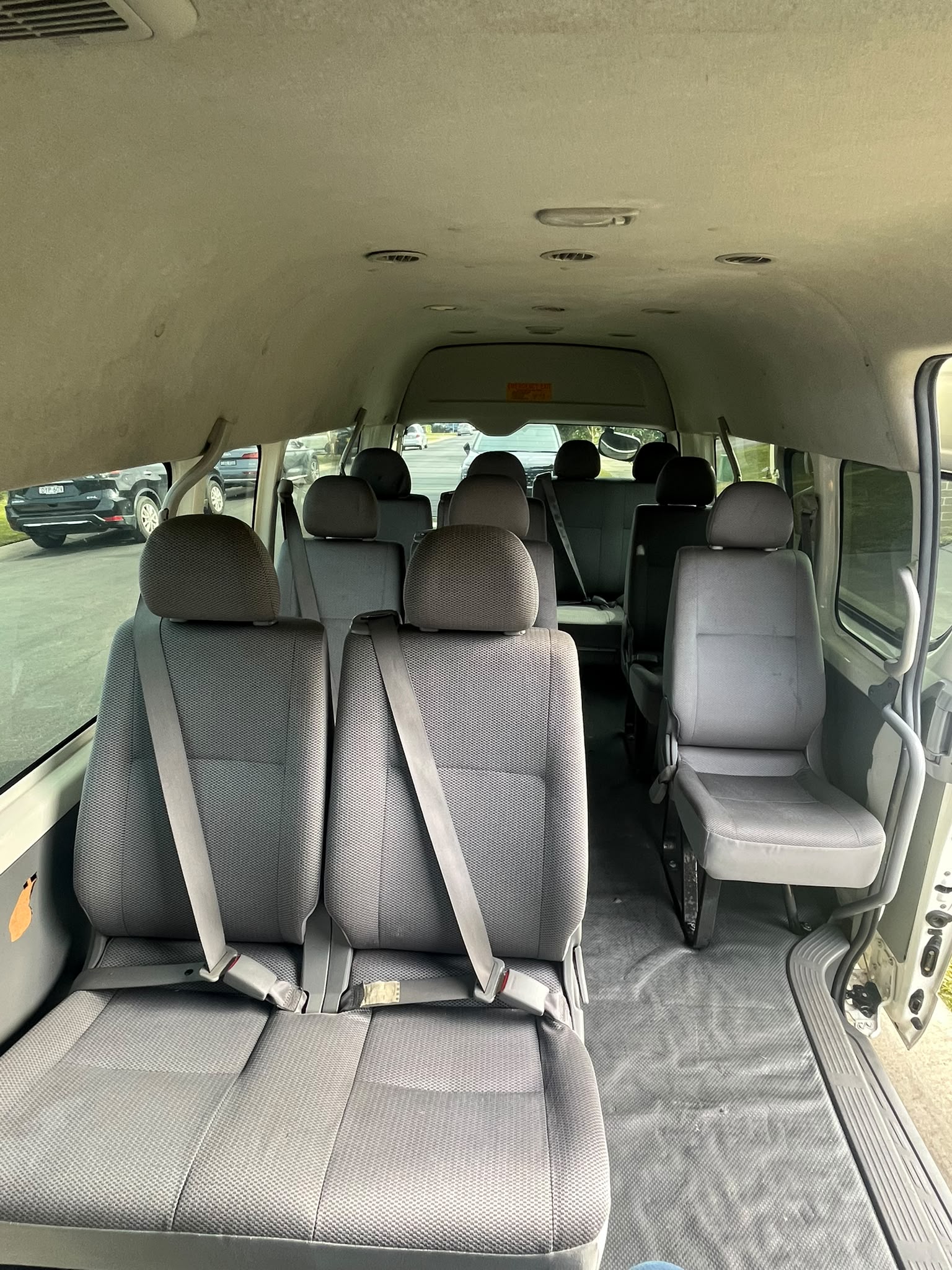 Toyota HiAce interior