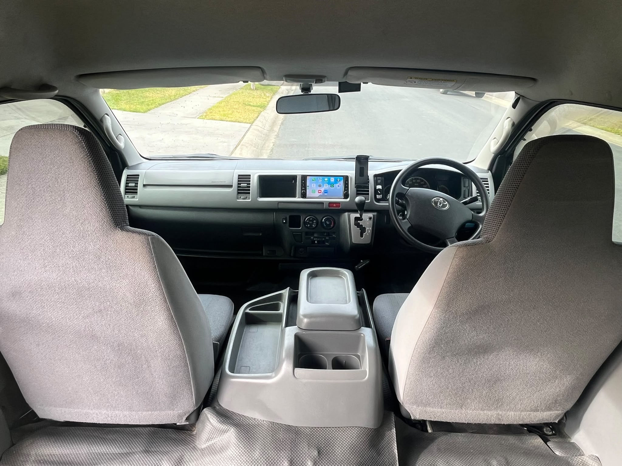 Toyota HiAce seating